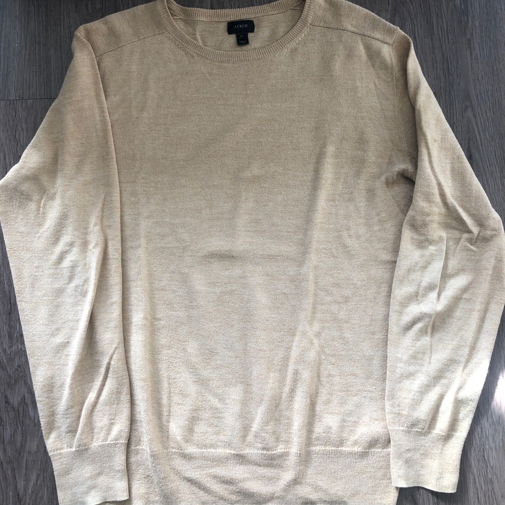 J. Crew Sweater in Medium (Camel/Beige)